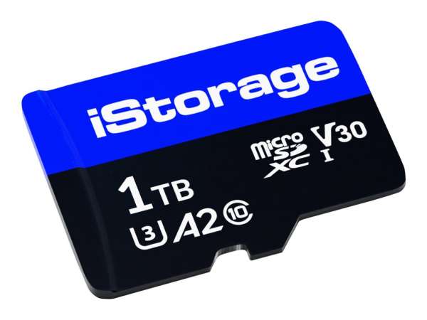 iStorage Flash-Speicherkarte - 1 TB - A2 / Video Class V30 / UHS-I U3 / Class10 - microSDXC (Packung