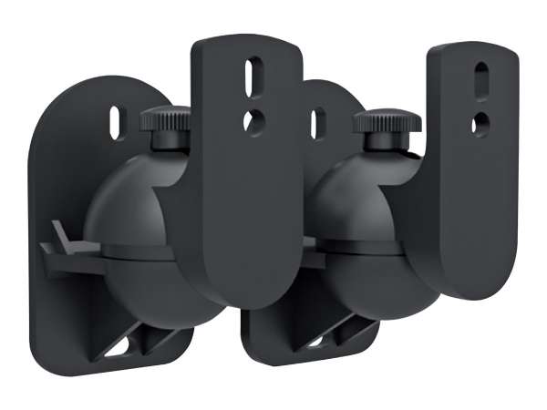 Techly ICA-SP SS28 - Befestigungskit - für Lautsprecher - Kunststoff - Schwarz - Wandmontage (Packun