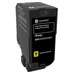 Lexmark Hohe Ergiebigkeit - Gelb - original
