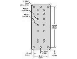 Ergotron Montagekomponente (Wandplatte) - für Monitor / Tastatur