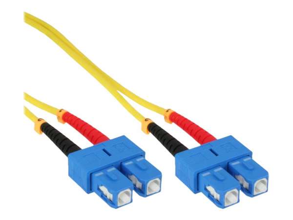 InLine LWL Duplex Kabel - SC/SC - 9/125µm - OS2 - 7,5m