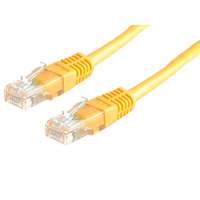 ROLINE Patch-Kabel - RJ-45 (M) - RJ-45 (M) - 2 m - UTP - ( Kategorie 5e ) - Gelb