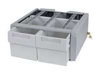 Ergotron StyleView SV43/44 Series Supplemental Double Tall - Montagekomponente (2 Schubladen Modul)