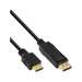 InLine 30er B-Pack DisplayPort / HDMI Konverter Kabel - schwarz - 2m