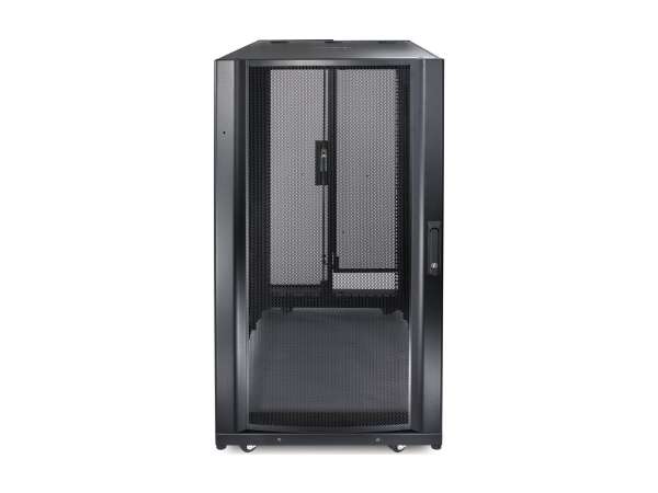 APC NetShelter SX - Schrank - Schwarz - 24U - 48.3 cm (19")