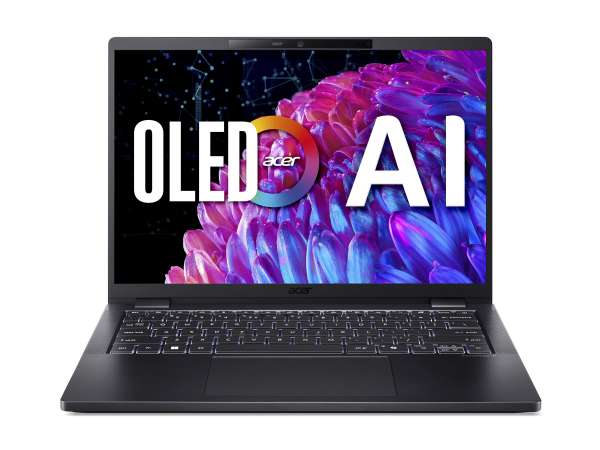 Acer TravelMate P6 14 TMP614-73-TCO - 180°-Scharnierdesign - Intel Core Ultra 7 155H / 1.4 GHz - Evo