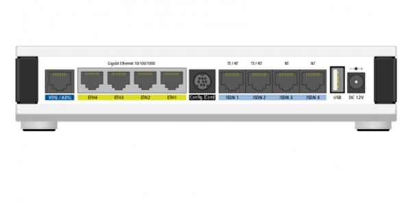 Lancom 1784VA - Router - ISDN/DSL - 4-Port-Switch
