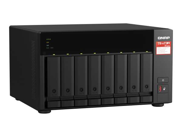 QNAP TS-873A - NAS-Server - 8 Schächte - 64 TB