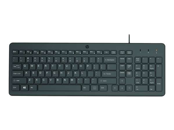 HP 150 - Tastatur - Deutsch - Schwarz - für Victus