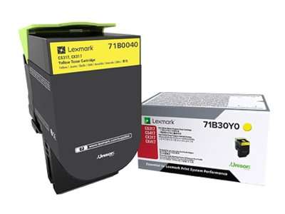 Lexmark X317 - Gelb - original - Tonerpatrone