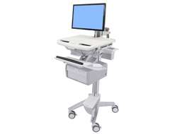 Ergotron Wagen - offene Architektur - für LCD-Display / PC-Ausrüstung - Kunststoff, Aluminium, verzi