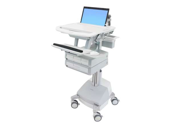 Ergotron Laptop Cart, SLA Powered, 4 Drawers - Wagen (nur Laden)