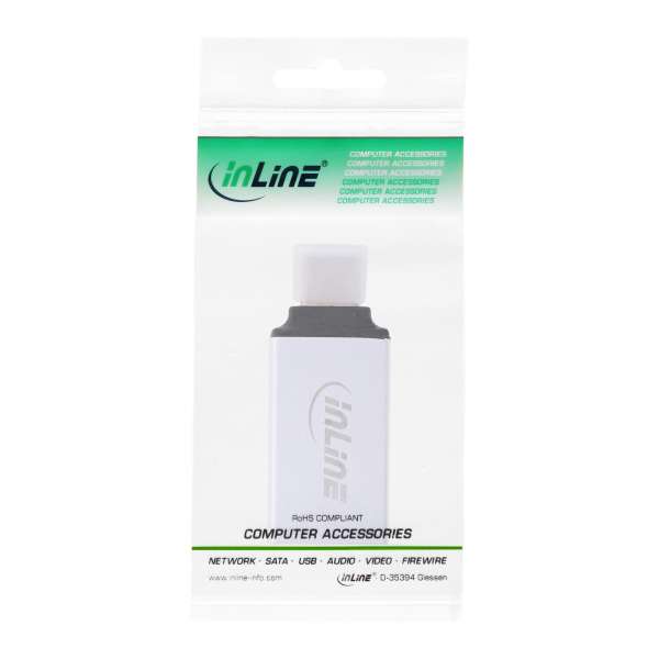 InLine USB 3.2 Gen.2 Adapter - USB-C Stecker an A Buchse