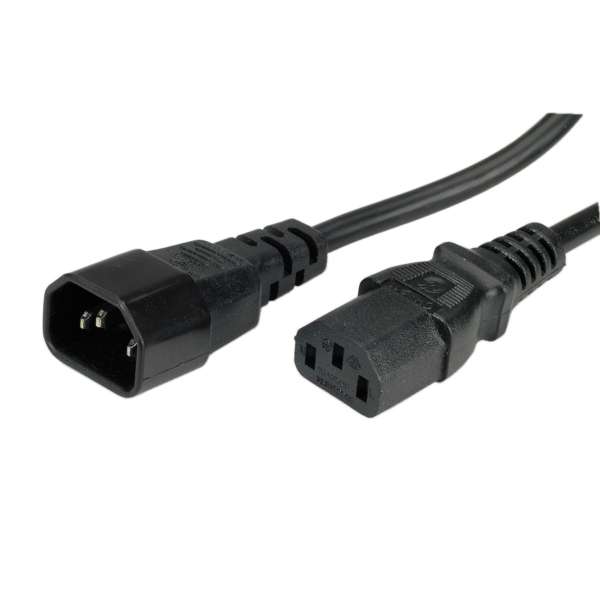 ROLINE Monitor Power Cable - Spannungsversorgungs-Verlängerungskabel