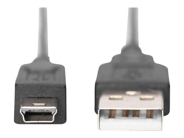 DIGITUS USB-Kabel - USB (M) zu Mini-USB, Typ B (M)