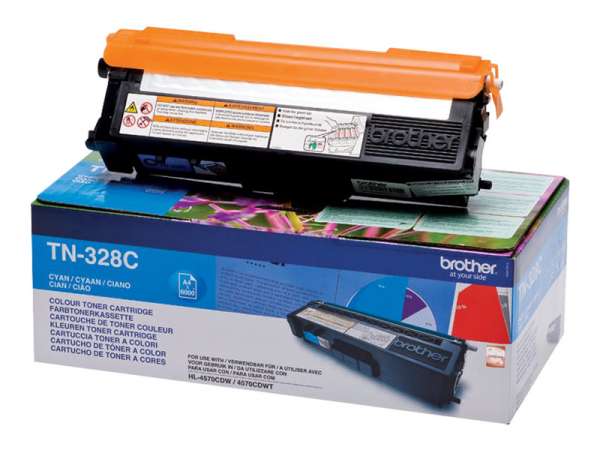 Brother TN328C - Cyan - original - Tonerpatrone