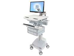 Ergotron Cart with LCD Arm, SLA Powered, 6 Drawers - Wagen (nur Laden)