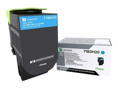 Lexmark X417 - Hohe Ergiebigkeit - Cyan - original