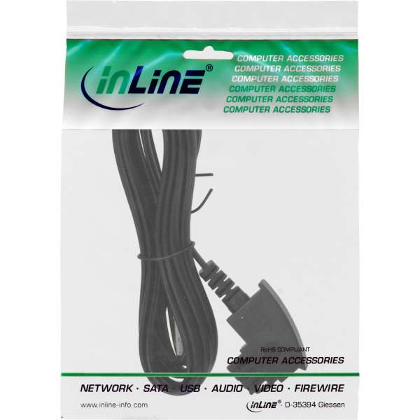 InLine TAE-F Kabel - für DSL-Router - TAE-F Stecker an RJ45 8P2C - 1m