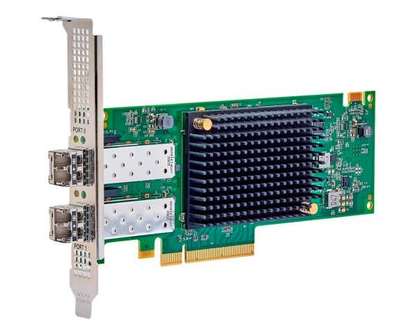 Lenovo ThinkSystem Emulex LPe36002 - Hostbus-Adapter - PCIe 4.0 x8 Low-Profile - 64Gb Fibre Channel
