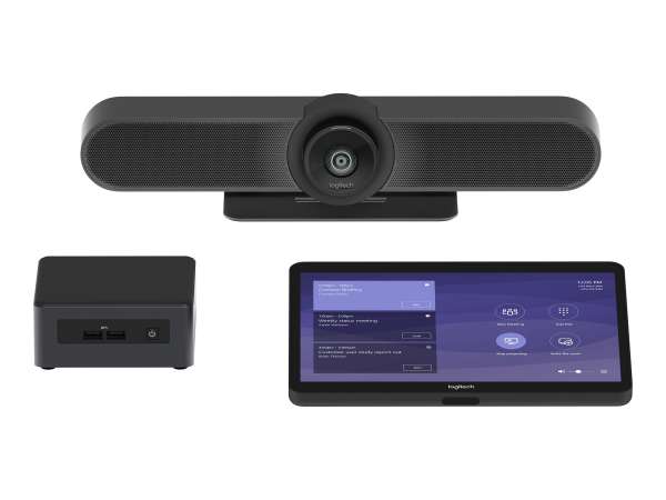 Logitech Tap for Microsoft Teams Small Rooms - Kit für Videokonferenzen - mit Intel NUC, Logitech Ju