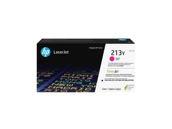 HP 213Y - Besonders hohe Ergiebigkeit - Magenta - original - LaserJet - Tonerpatrone (W2133Y)