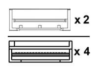 Lenovo 800GBase-CU direkt angeschlossener Splitterkabel