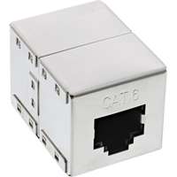 InLine Patchkabelkupplung Cat.6 - 2x RJ45 Buchse - geschirmt