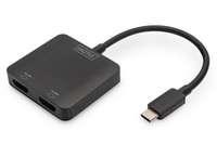 DIGITUS MST Hub - Video-Verteiler - USB-C - 2 x HDMI