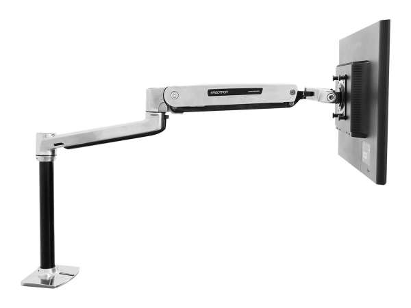 Ergotron LX - Befestigungskit (Verlängerungsarm, Stange, VESA-Adapter, Steh-Sitz-Arm, Tisch-Klemme,