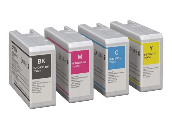 Epson T58C2 - 80 ml - Cyan - original - Tintenpatrone