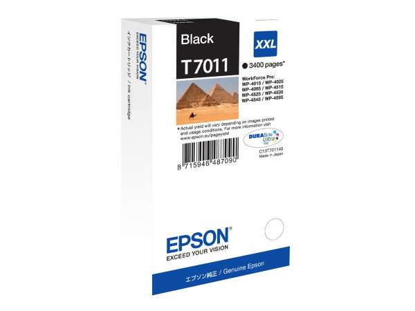 Epson T7011 - 63.2 ml - Größe XXL - Schwarz - original