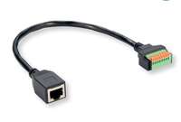 ROLINE Netzwerkadapter - RJ-45 (W) zu 8-polige