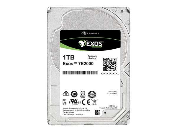 Seagate Exos 7E2000 ST1000NX0333 - Festplatte - 1 TB - intern - 2.5" SFF (6.4 cm SFF)