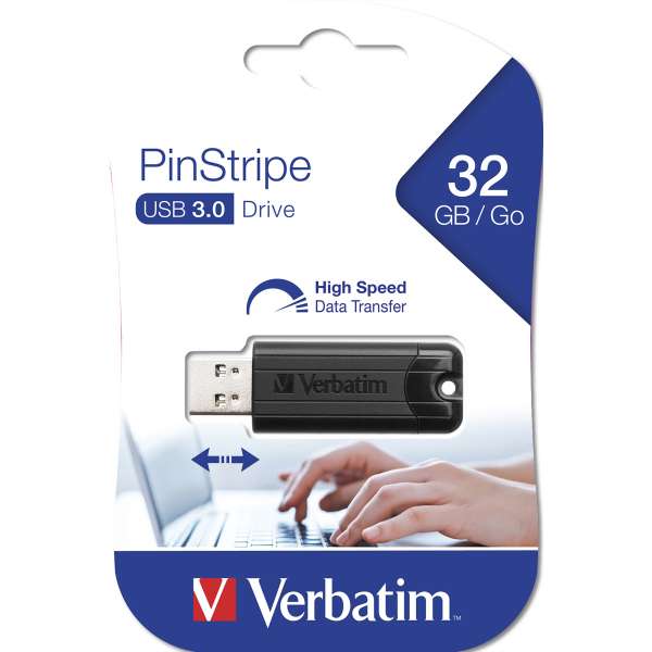 Verbatim Store 'n' Go Pin Stripe USB Drive - USB-Flash-Laufwerk
