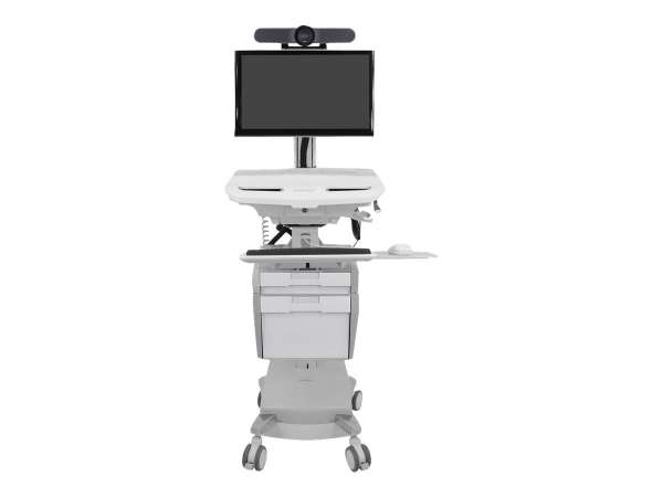Ergotron Wagen (nur Laden) - offene Architektur - für LCD-Display / PC-Ausrüstung - medizinisch - Ku