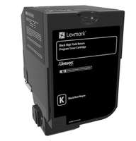 Lexmark Hohe Ergiebigkeit - Schwarz - original