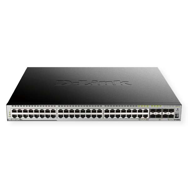 D-Link DGS 3630-52PC - Switch - L3 - managed - 44 x 10/100/1000 (PoE+)