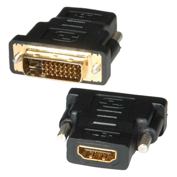 ROLINE Videoanschluss - DVI-D (M) zu HDMI (W)