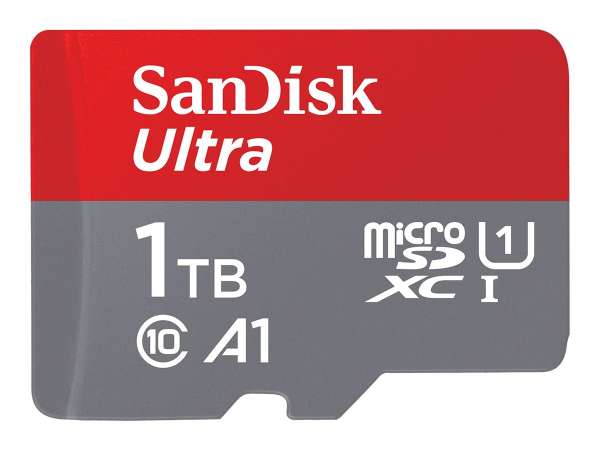SanDisk Ultra - Flash-Speicherkarte (microSDXC-an-SD-Adapter