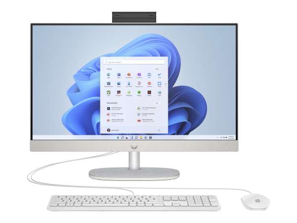HP 24-cr0005ng - All-in-One (Komplettlösung) - Ryzen 7 7730U / 2 GHz - RAM 16 GB - SSD 512 GB - NVMe