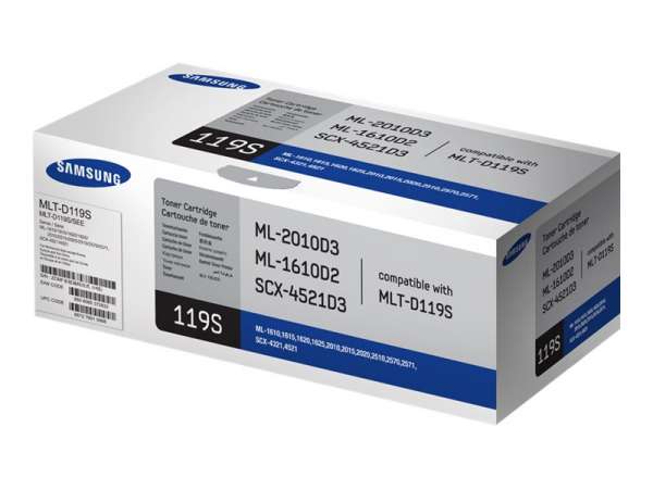 HP MLT-D119S - Schwarz - original - Tonerpatrone (SU863A)