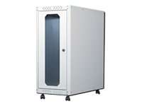 DIGITUS Computergehäuse mit eingebautem Filterlüfter und Nivellierfüßen