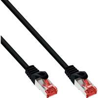 InLine Patchkabel - S/FTP (PiMf) - Cat.6 - 250MHz - PVC - Kupfer - schwarz - 3m