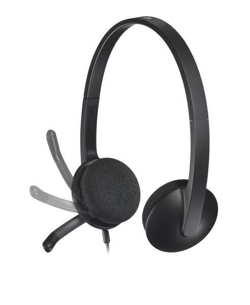 Logitech USB Headset H340 - Headset - On-Ear