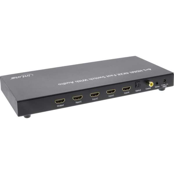 InLine HDMI 4K2K Switch - 4-fach - mit Audio