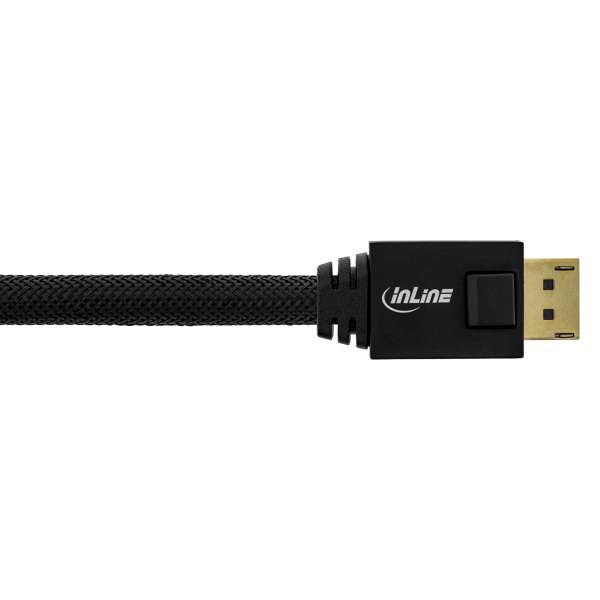 InLine DisplayPort Aktiv-Kabel - 4K2K - schwarz - vergoldete Kontakte - 25m