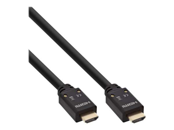 InLine HDMI Aktiv-Kabel - HDMI-High Speed mit Ethernet - 4K2K - ST/ST - 15m