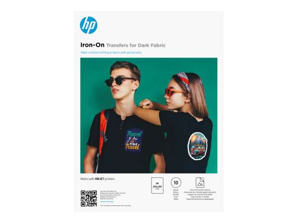 HP Matt - A4 (210 x 297 mm) 10 Blatt Transferpapier