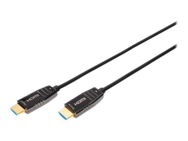 DIGITUS HDMI AOC Hybrid Glasfaserkabel, UHD 8K, 10 m